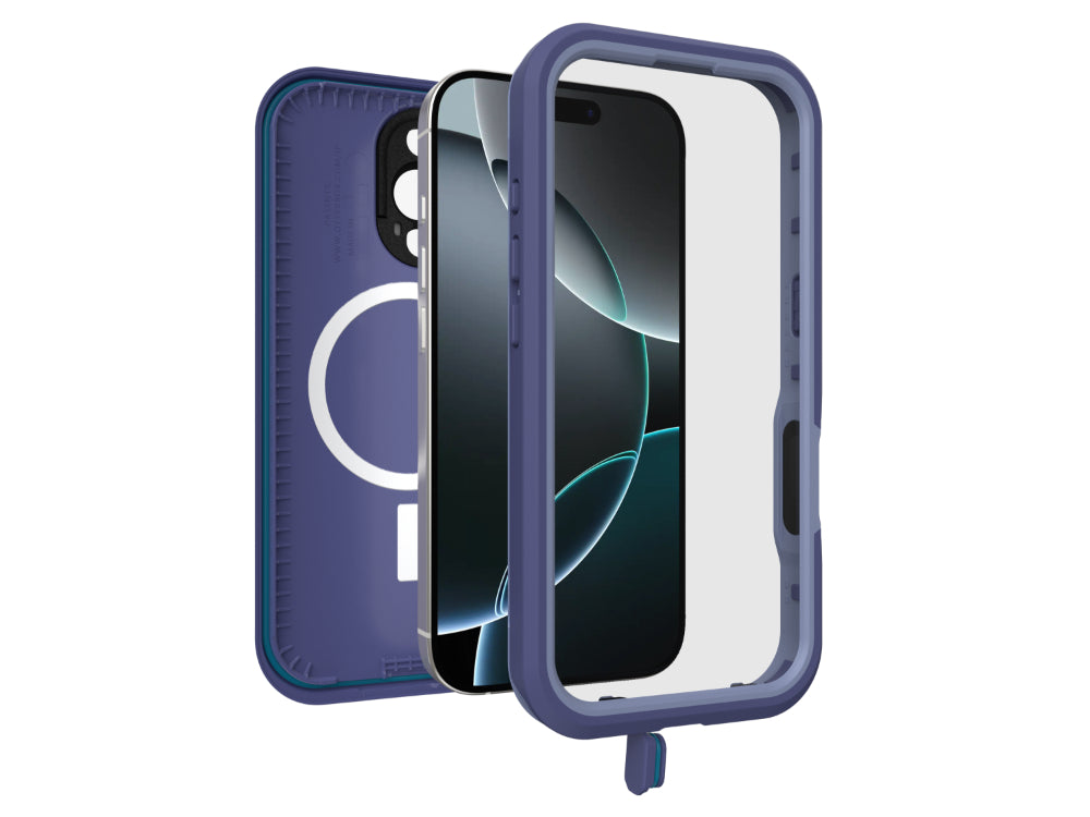 OtterBox Fre MagSafe Waterproof Case for  iPhone 16 Pro - Purple