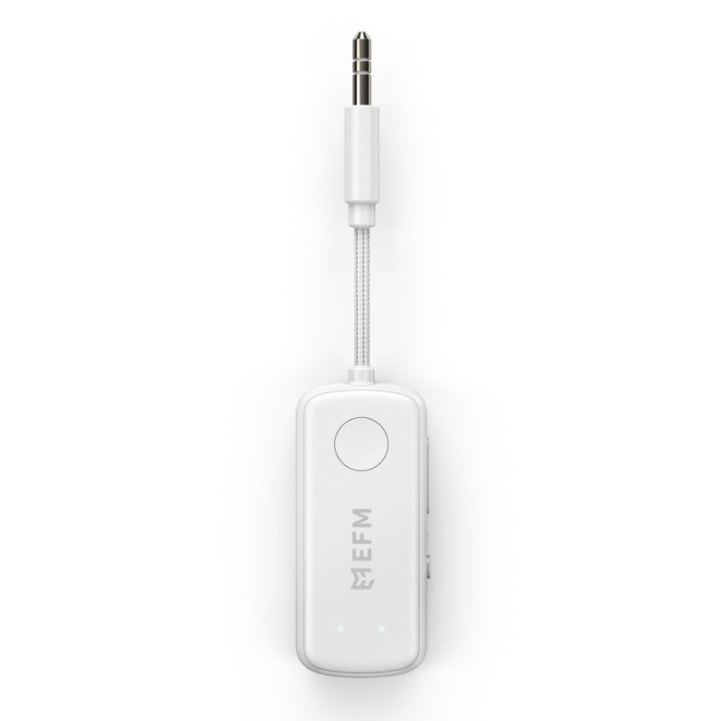 EFM Airplane Bluetooth Audio Adaptor Airfly - White (Connect Headphones to plane screen wireles)