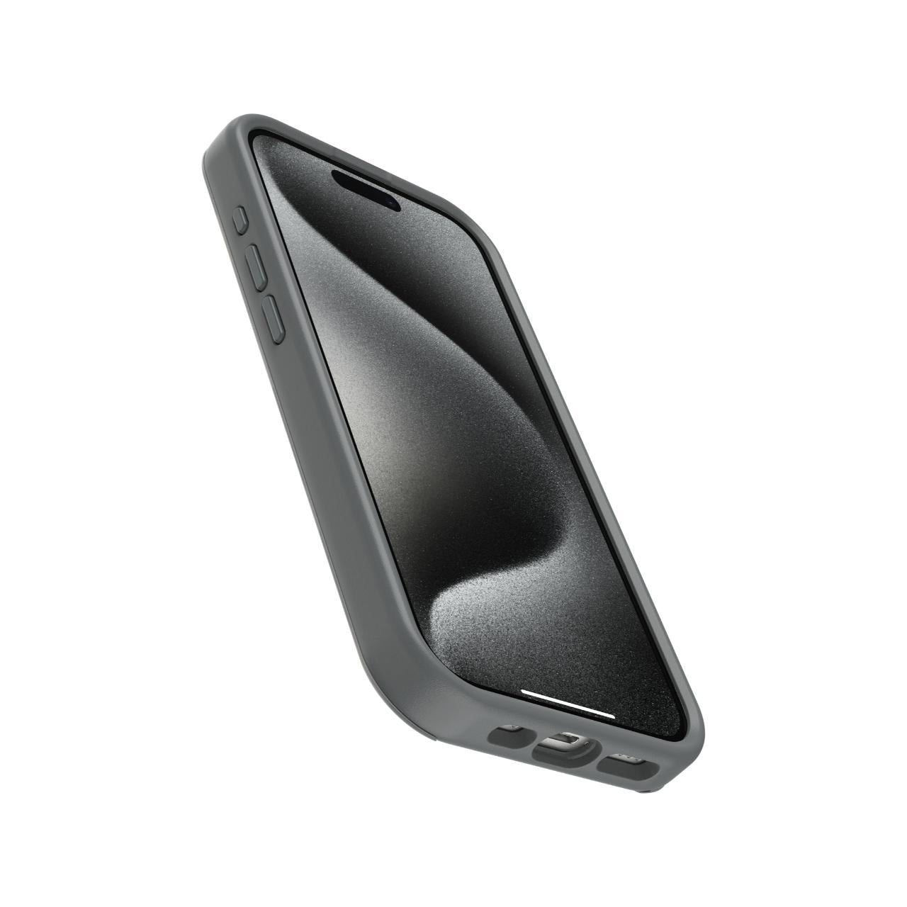 OtterBox OTTERGRIP Case for iPhone 15 Pro - Iron Camo (Grey)
