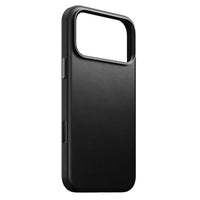 NOMAD Traditional Leather case for iPhone 18 Pro Max/17 Pro Max - Black Ecco