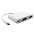 Astrotek Thunderbolt USB-C to VGA for Apple Macbook Chromebook Pixel White