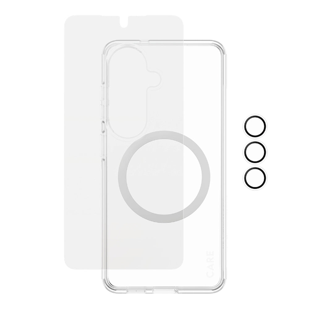 PanzerGlass Care 3-in-1 Bundle for Samsung Galaxy S26 - Clear