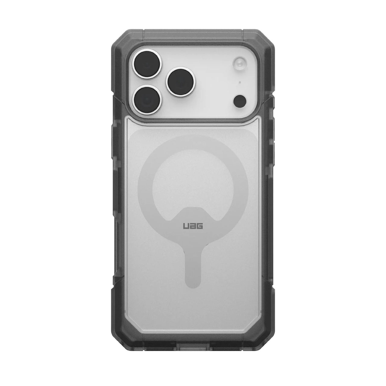 UAG Trooper MagSafe Rugged Case for Apple iPhone 17 Pro Max (6.9") - Clear/Ash