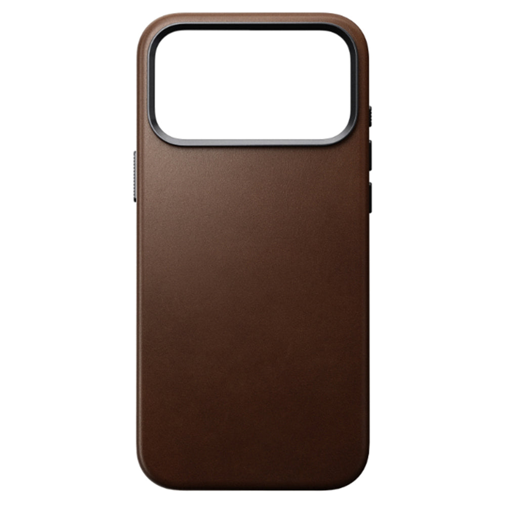 NOMAD Traditional Case for iPhone 18 Pro Max - Brown Ecco