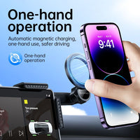 Thumbnail for Blacktech Central Control Screen Magnetic Car Holder - Black