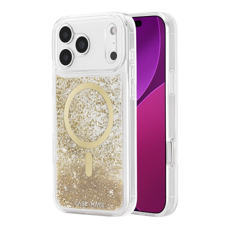 Case-Mate Waterfall MagSafe Case for iPhone 17 Pro Max - Gold