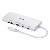 D-Link 10P USB-C Hub w HDMI - White