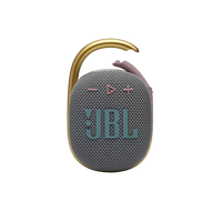 Thumbnail for JBL Clip 4 Ultra-portable Waterproof Speaker - Grey/ Pink