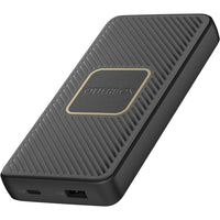 Thumbnail for Otterbox Fast Charge Qi Wireless 10000 MAh Wireless Charging Powe Bank - Black