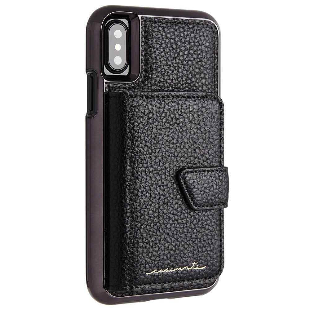 Case-mate Compact Mirror Case for iphone X/XS - Black