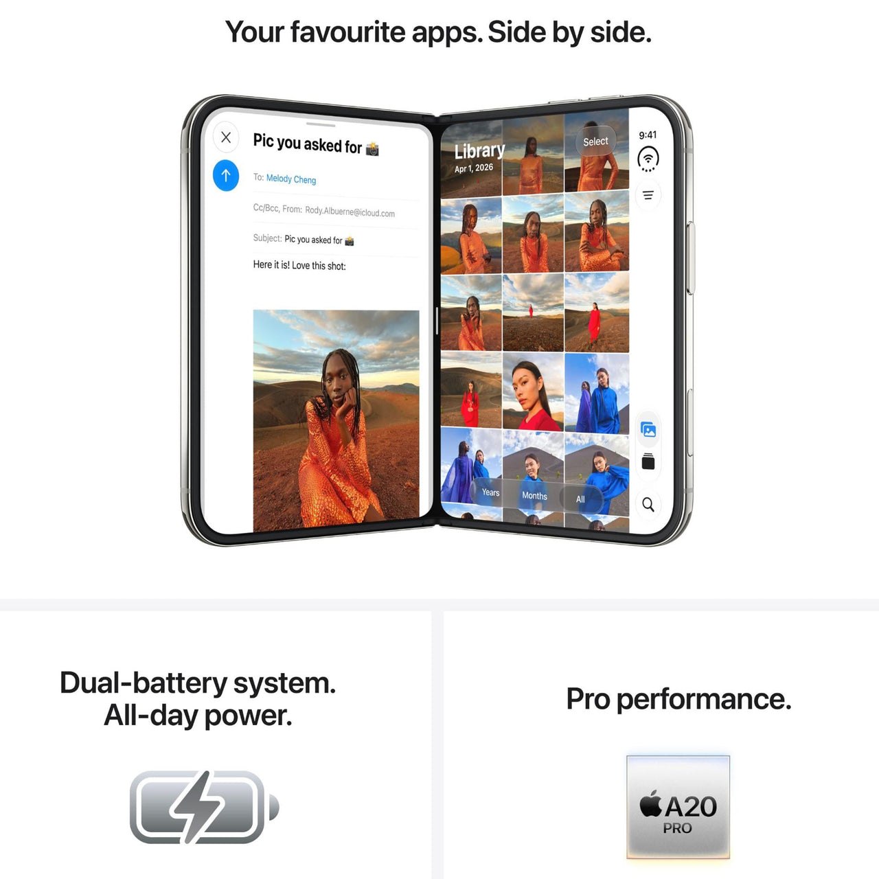 Apple iPhone Duo 1TB - Start White