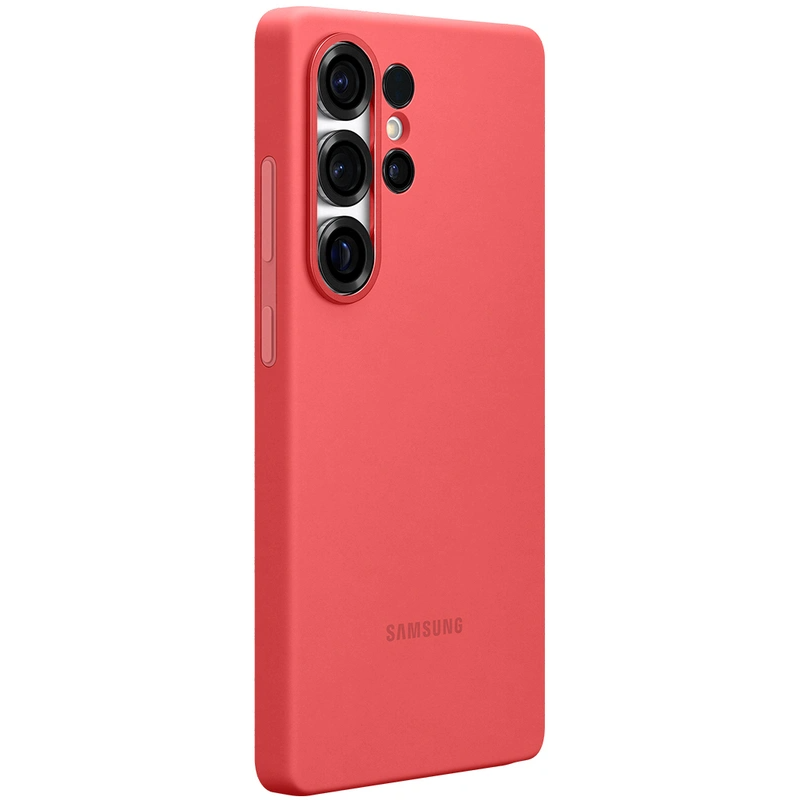 Samsung  Silicone Back Case for Galaxy S25 Ultra - Red