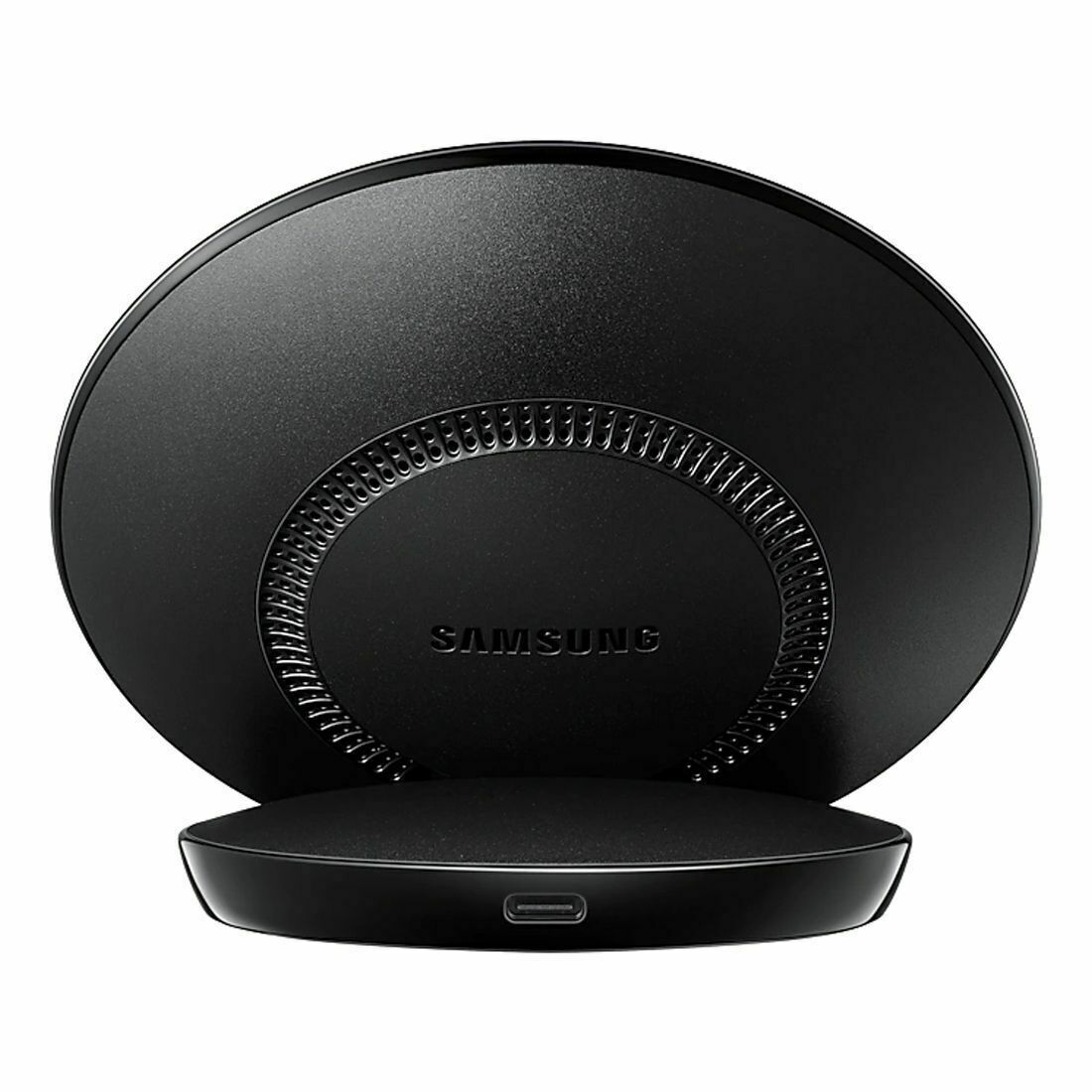 Samsung Fast Charge Wireless Charger Stand with Fan Cooling includes AC Charger - Black (9W / 7.5W)
