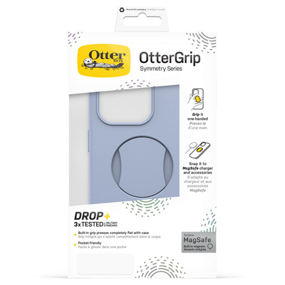 OtterBox Ottergrip Case for iPhone 15 Pro Max - Blue