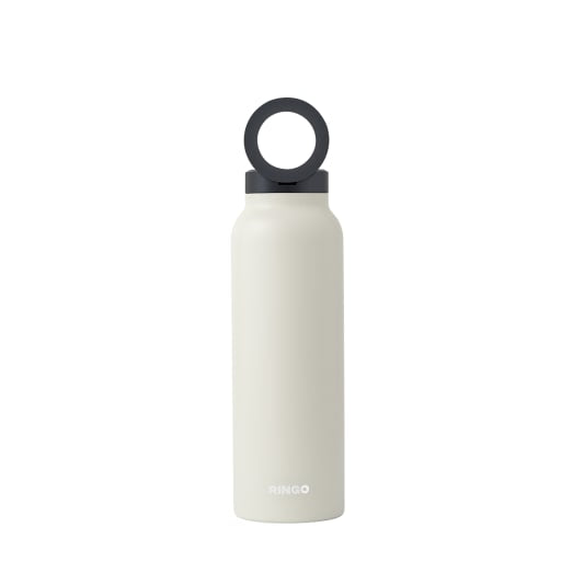 Ringo Water Bottle with Magnetic Phone Mount  950ml (32oz) - Ivory