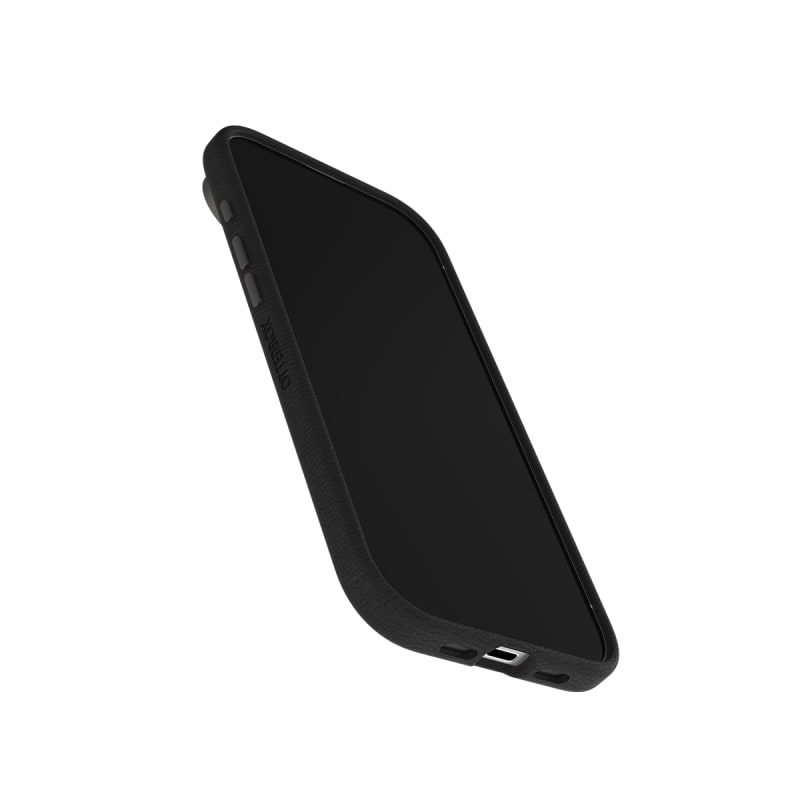 OtterBox Symmetry MagSafe Cactus Leather Case with Cam Control for iPhone Air- Noir Ash Black