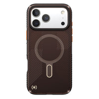 Thumbnail for Speck Presidio Lux Grip with Clickclock for iPhone 17 Pro Max - Shade/Orng