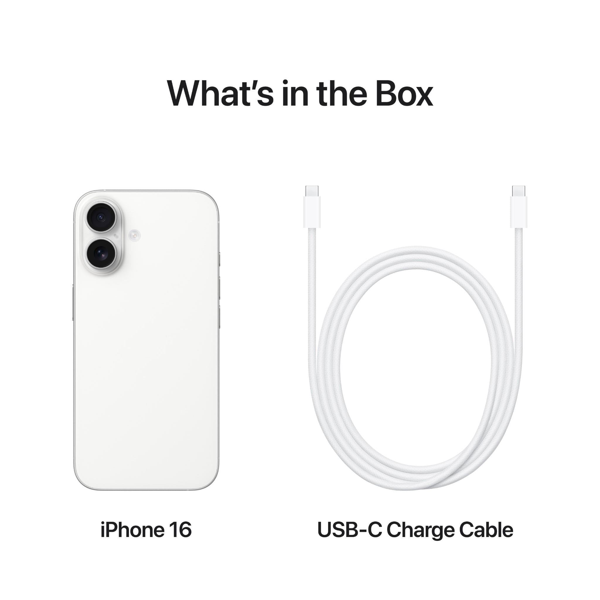 Apple iPhone 16 256GB - White