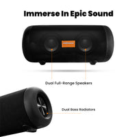 Thumbnail for Jabees WHALE 30W Portable Waterproof Bluetooth Outdoor Speaker - Black