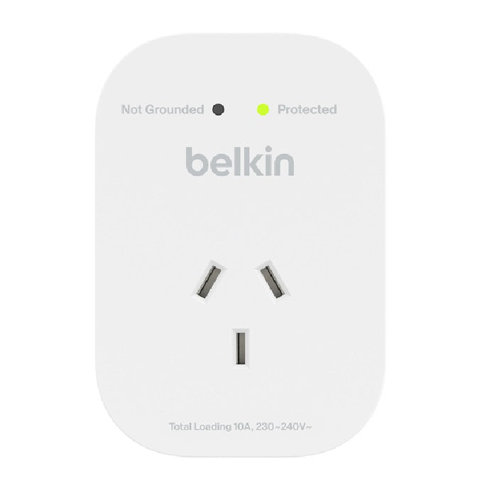 Belkin SurgePro 1 Outlet Surge Protection- White