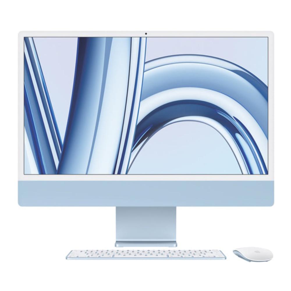 Apple iMac 24" Retina 4.5K Display with M3 chip 8-core GPU 256GB - Blue