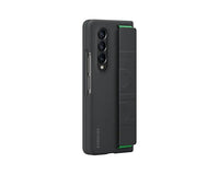 Thumbnail for Samsung Galaxy Z Fold4 Silicone Grip Cover Hand Strap Case - Black