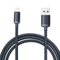Baseus Crystal Shine Series Fast Charging Data Cable USB to iP 2.4A 2m-Black