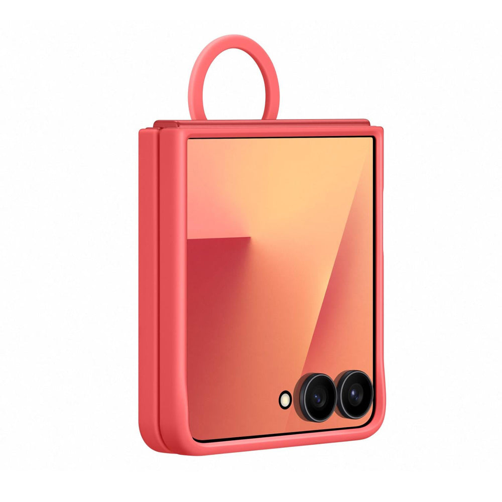 Samsung Silicone Ring Case for Galaxy Flip 7 - Red