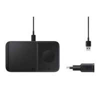 Thumbnail for Samsung Wireless Charger and Duo Charging Pad - with AU Charger - Black
