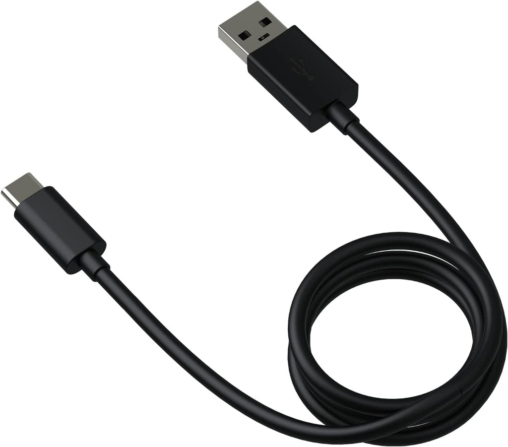 Motorola USB-A to USB-C (Type C) Data / Charging Cable  for Moto X4/E13/E6/E32/G04/G7/G75/G84/G53/G54/G55/Plus/Edge 40/Edge 50/Edge 60/Razr 50 - Black
