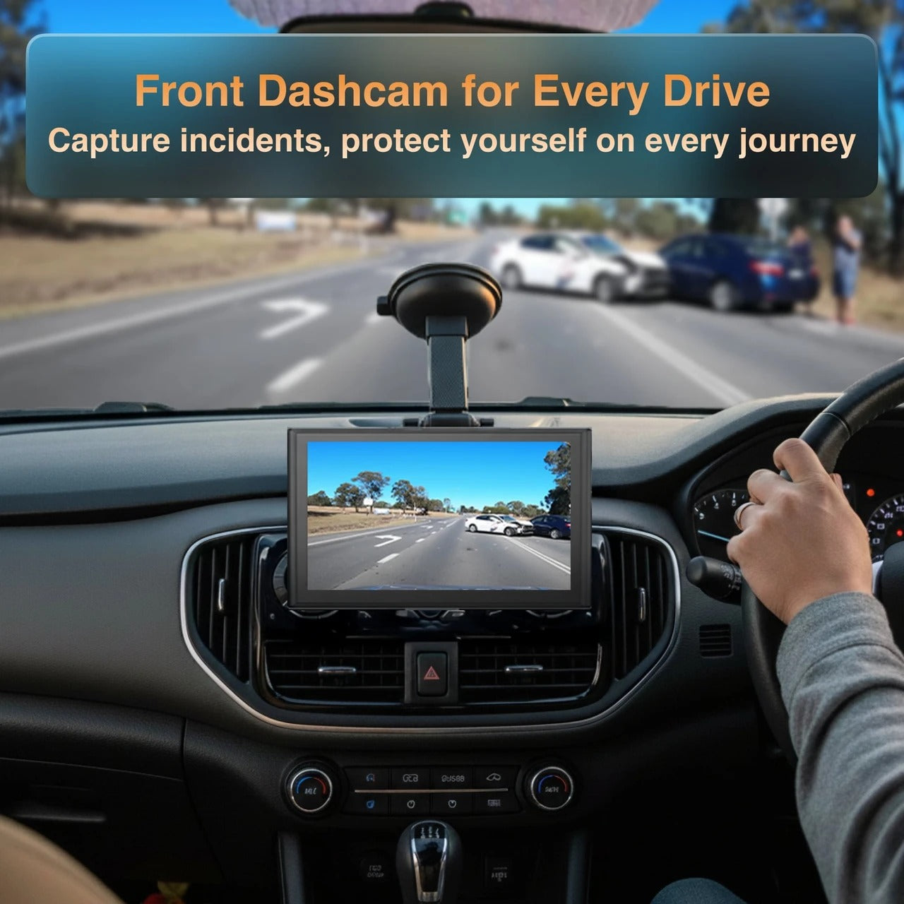 Navig8r 7-inch CarPlay Android Auto Dual Cameras