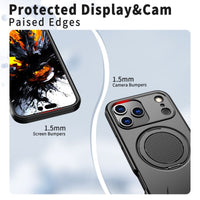 Thumbnail for Blacktech Sentinel X Ring Magsafe Case for Samsung Galaxy S26 Ultra - Black
