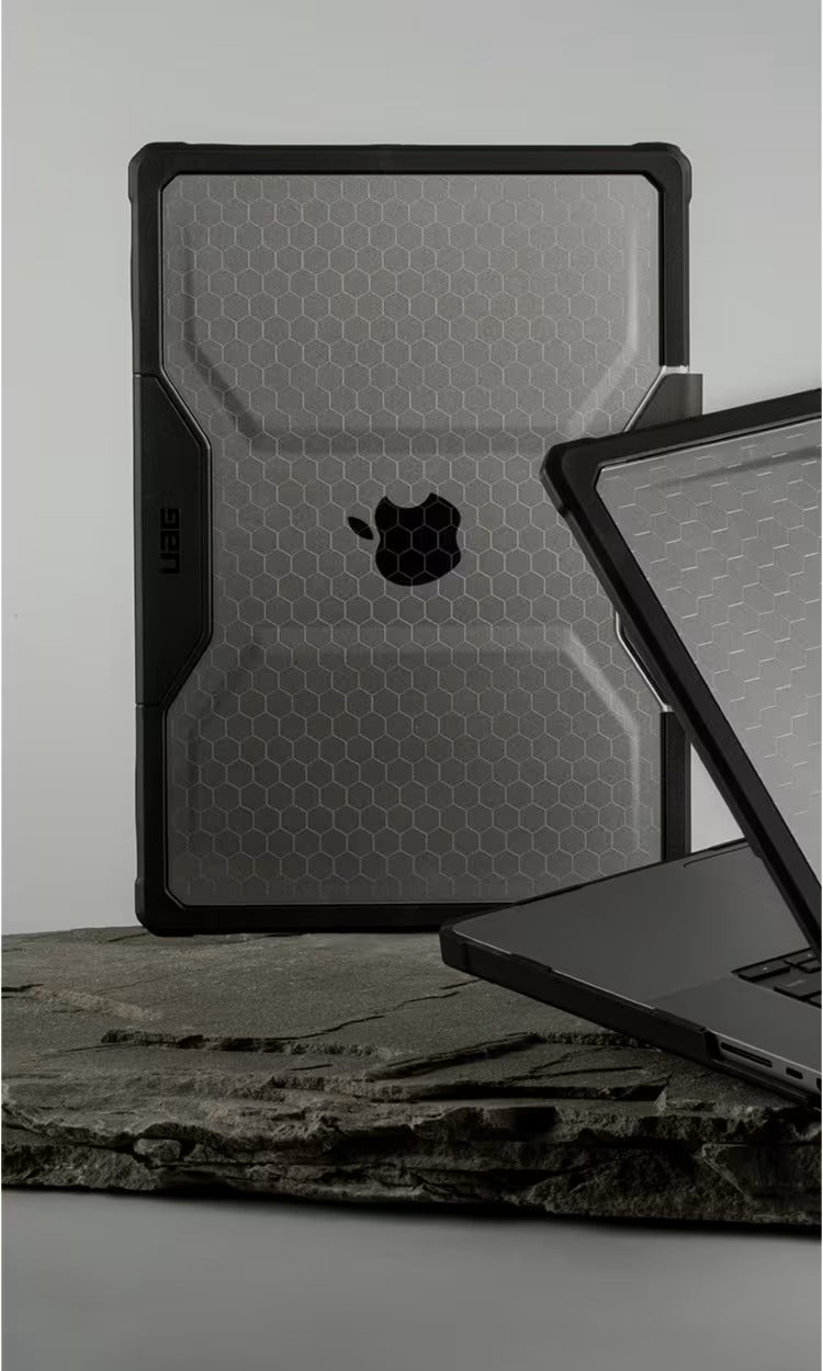 UAG Plyo Series Case for MacBook Air 13" (M5/M4/M3/M2) - Ice/Black