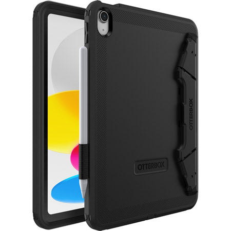 OtterBox Defender Case for Apple iPad 10.9"10th Gen w/ Kickstand and Screen Protection Pro Pack - Black