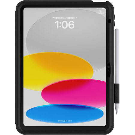 OtterBox Defender Case for Apple iPad 10.9"10th Gen w/ Kickstand and Screen Protection Pro Pack - Black