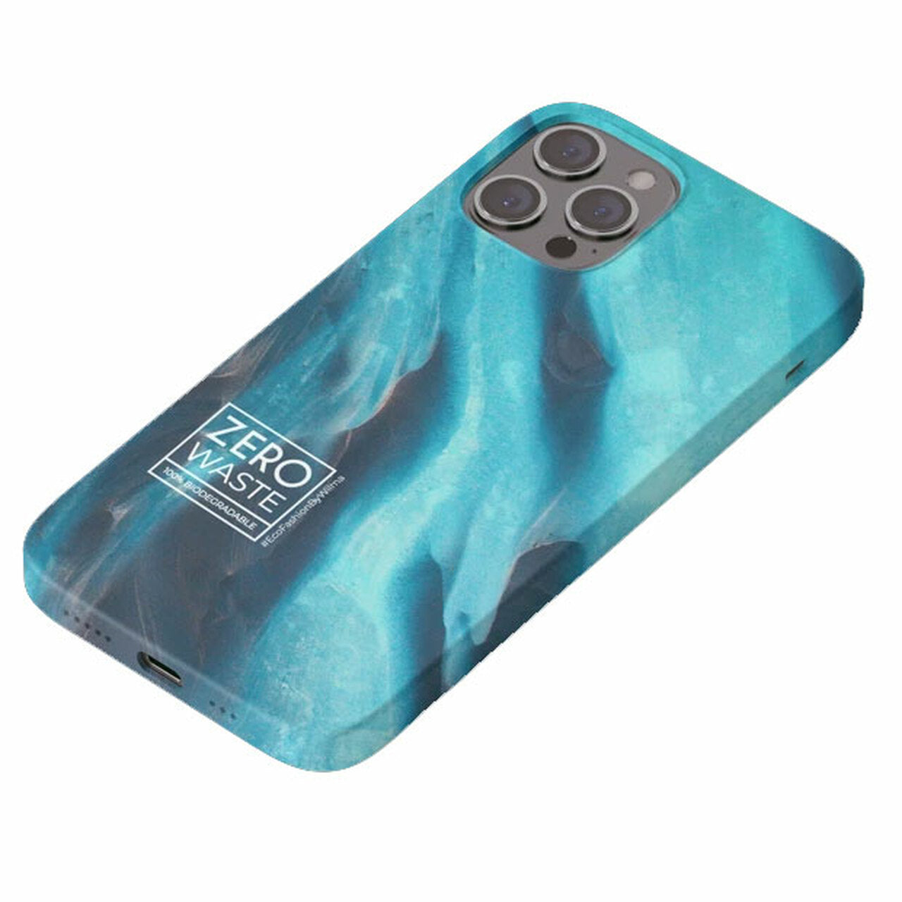 Wilma Design Biodegradable Case iPhone 12 Pro Max - Glacier