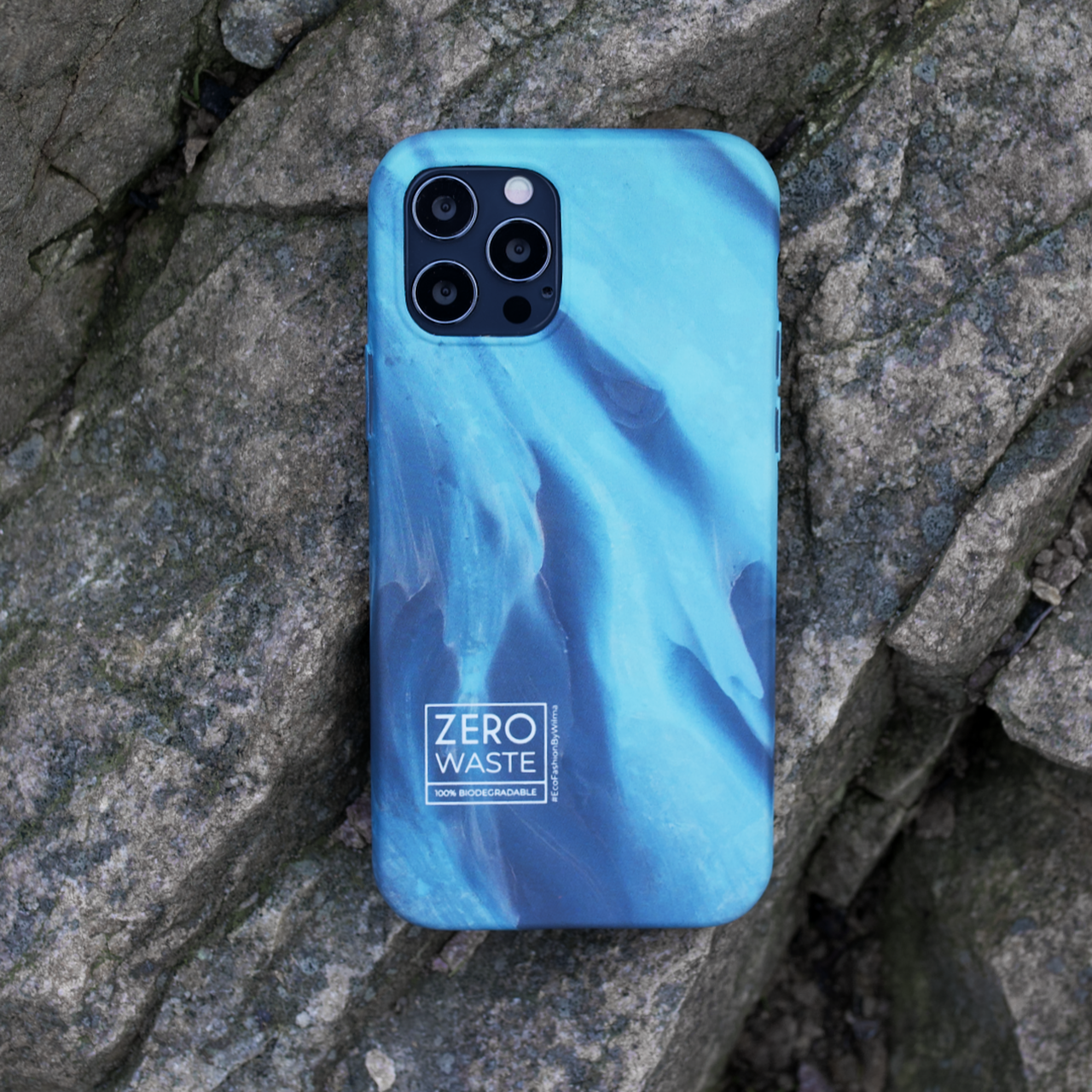 Wilma Design Biodegradable Case iPhone 12 Pro Max - Glacier