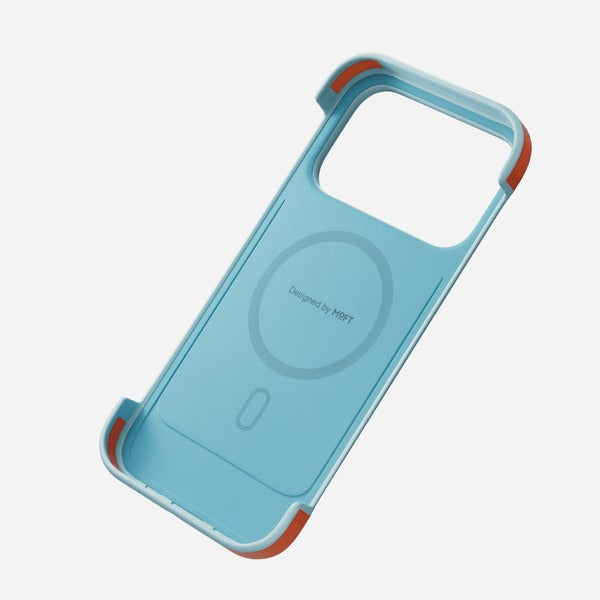 MOFT Color-blocking Snap Phone Case for iPhone 17 Pro - Soothing Mist + Sunrise