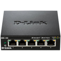 Thumbnail for D-Link 5-Port Unmanaged Gigabit Metal Desktop Switch