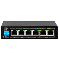Thumbnail for D-Link 6-Port 10/100/1000 Switch with 4 PoE Ports