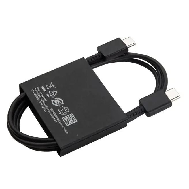 Samsung Galaxy USB-C to USB-C Charging + Data Cable - Black S24 Ultra S23 S22