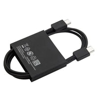 Thumbnail for Samsung USB-C to USB-C Cable - Black (All Samsung USB-C Phones and Tablets)