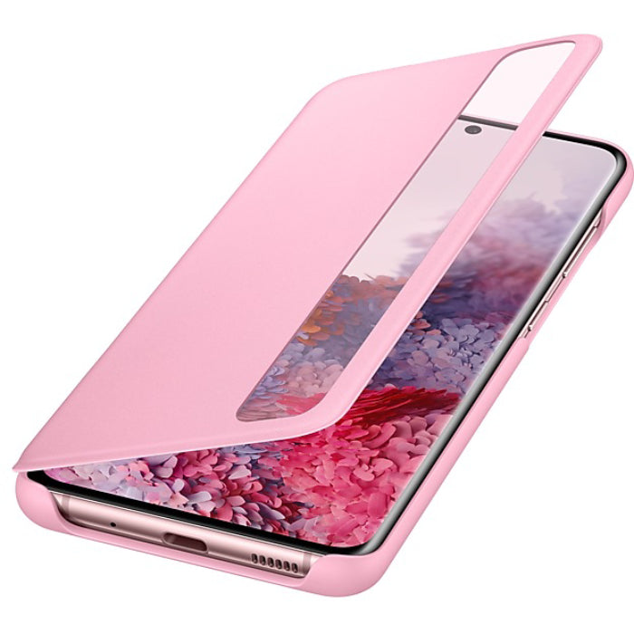 Samsung Galaxy S20 Clear View Cover - Pink