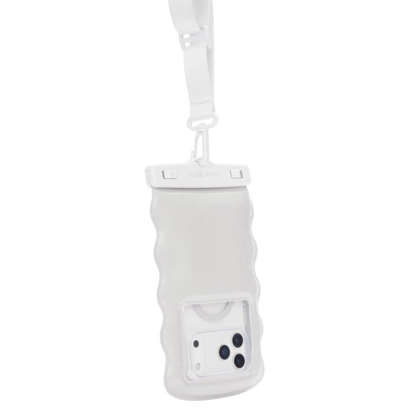 Case-Mate Wavy Waterproof Floating Pouch Large - Ivory Twinkle