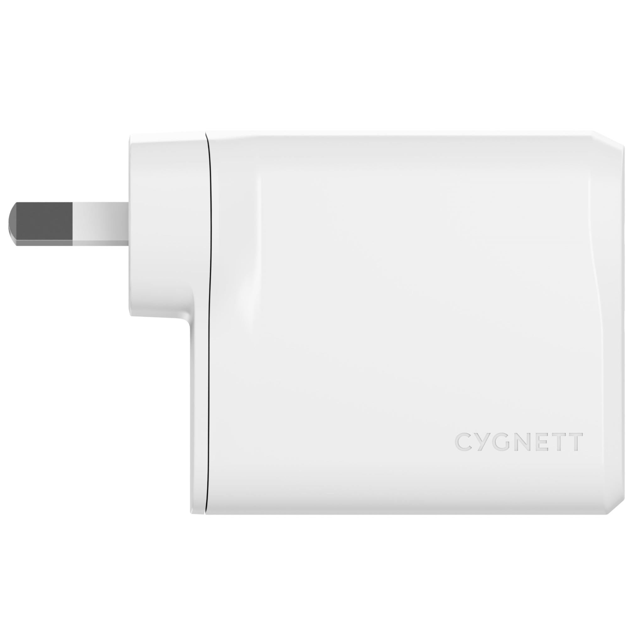 Cygnett PowerPlus 60W Dual Port Wall Charger - White