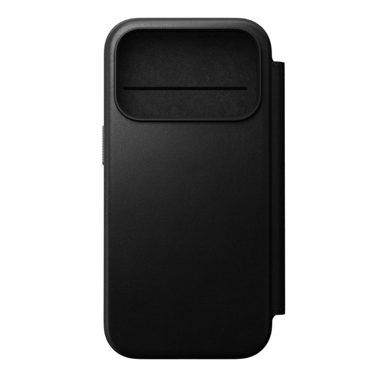 NOMAD Leather Folio case for iPhone 18 Pro/17 Pro - Black Ecco
