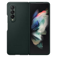 Thumbnail for Samsung Leather Cover for Galaxy Fold 3 - Green
