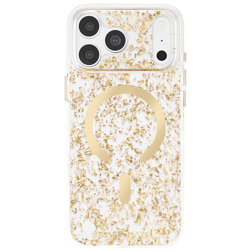 Case-Mate Karat Flakes MagSafe Case for iPhone 18 Pro Max - Gold