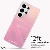 Thumbnail for Case Mate Peach Bubble Case with Magnet for Samsung Galaxy S26 Ultra - Iridescent