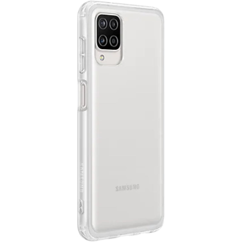 Samsung Clear Soft Cover Case For Galaxy A12 - Clear